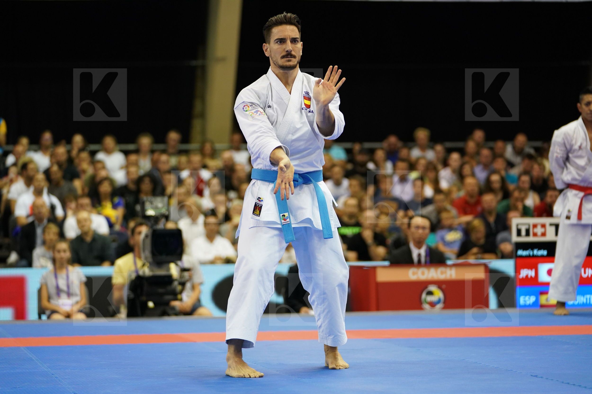 Gold match Male Kata Quintero Damian Spain